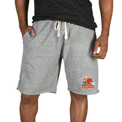 Cleveland Browns Concepts Sport Mainstream Tri-Blend Shorts - Gray - NFL