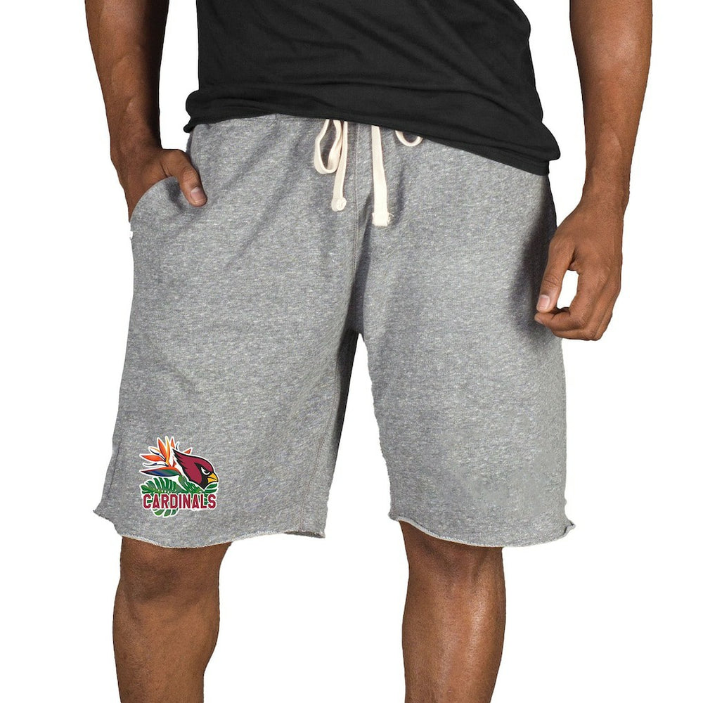 Arizona Cardinals Concepts Sport Mainstream Tri-Blend Shorts - Gray - NFL