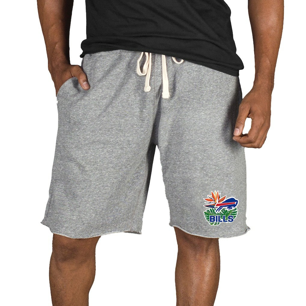 Buffalo Bills Concepts Sport Mainstream Tri-Blend Shorts - Gray - NFL
