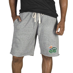 New York Jets Concepts Sport Mainstream Tri-Blend Shorts - Gray - NFL
