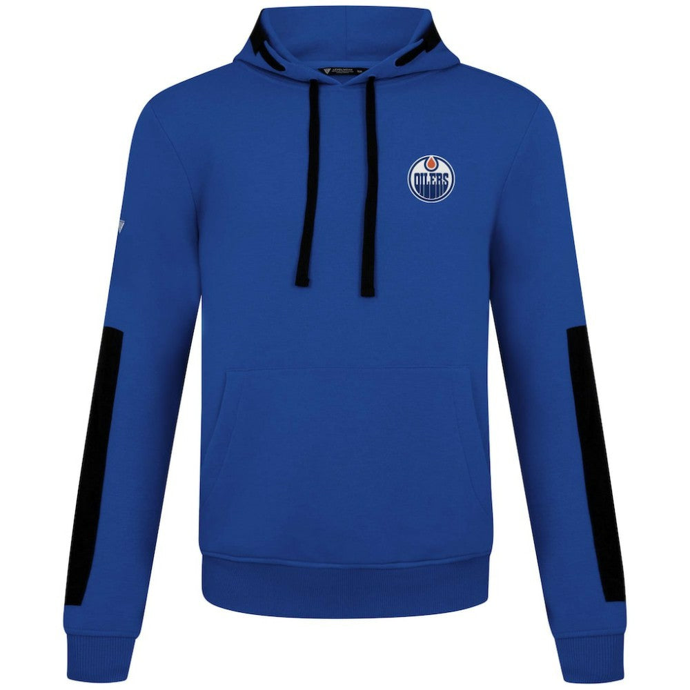 Edmonton Oilers Levelwear Bombay Pullover Hoodie - Royal | NHL Clearance