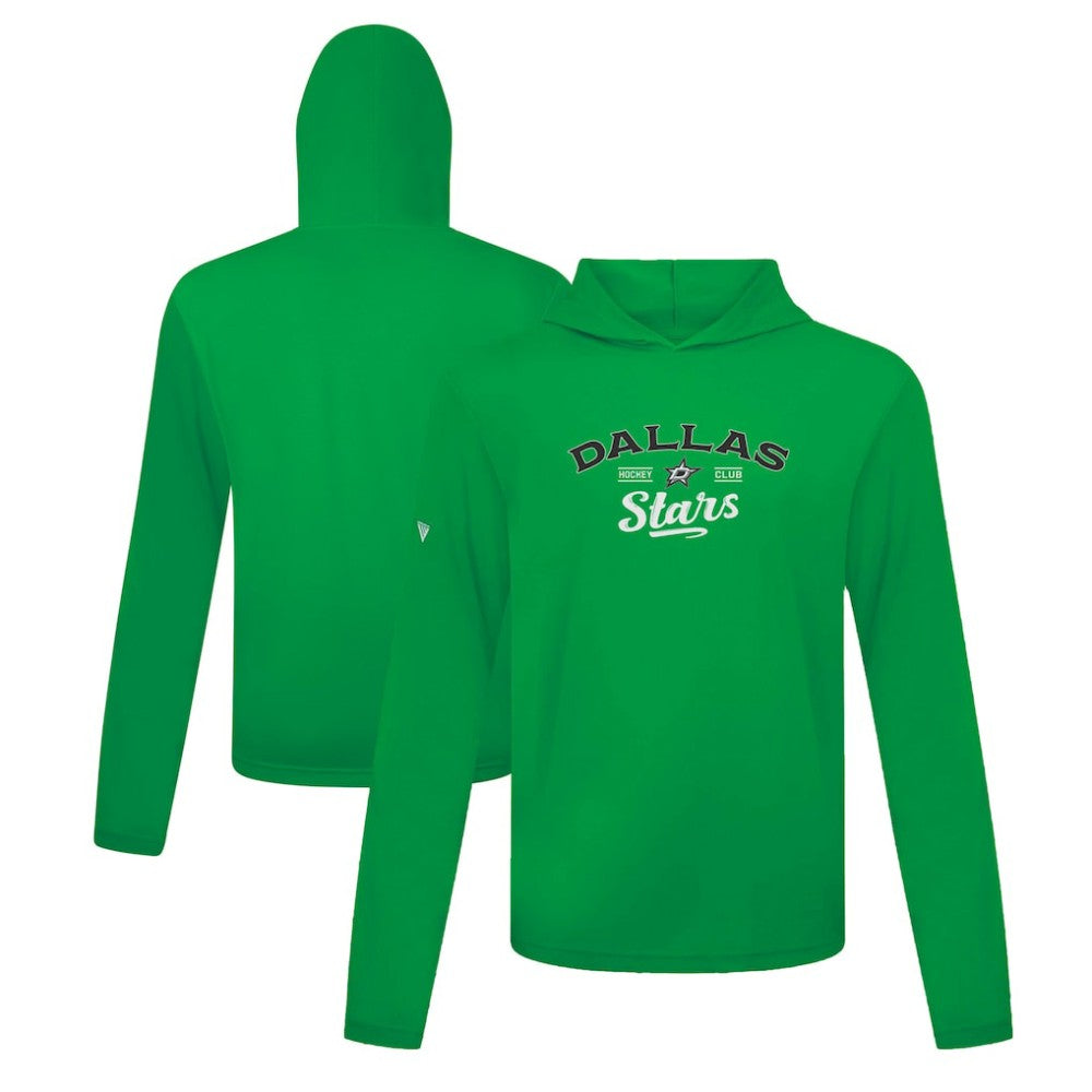 Dallas Stars Levelwear Anthem Ice Wall Pullover Hoodie - Kelly Green | NHL Lifestyle