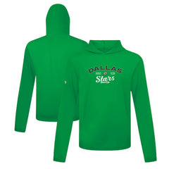 Dallas Stars Levelwear Anthem Ice Wall Pullover Hoodie - Kelly Green | NHL Lifestyle
