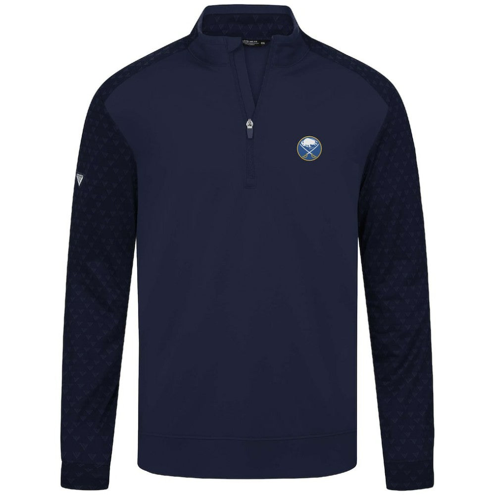 Buffalo Sabres Levelwear Aztec Insignia Core Quarter-Zip Pullover Top - Navy | NHL online