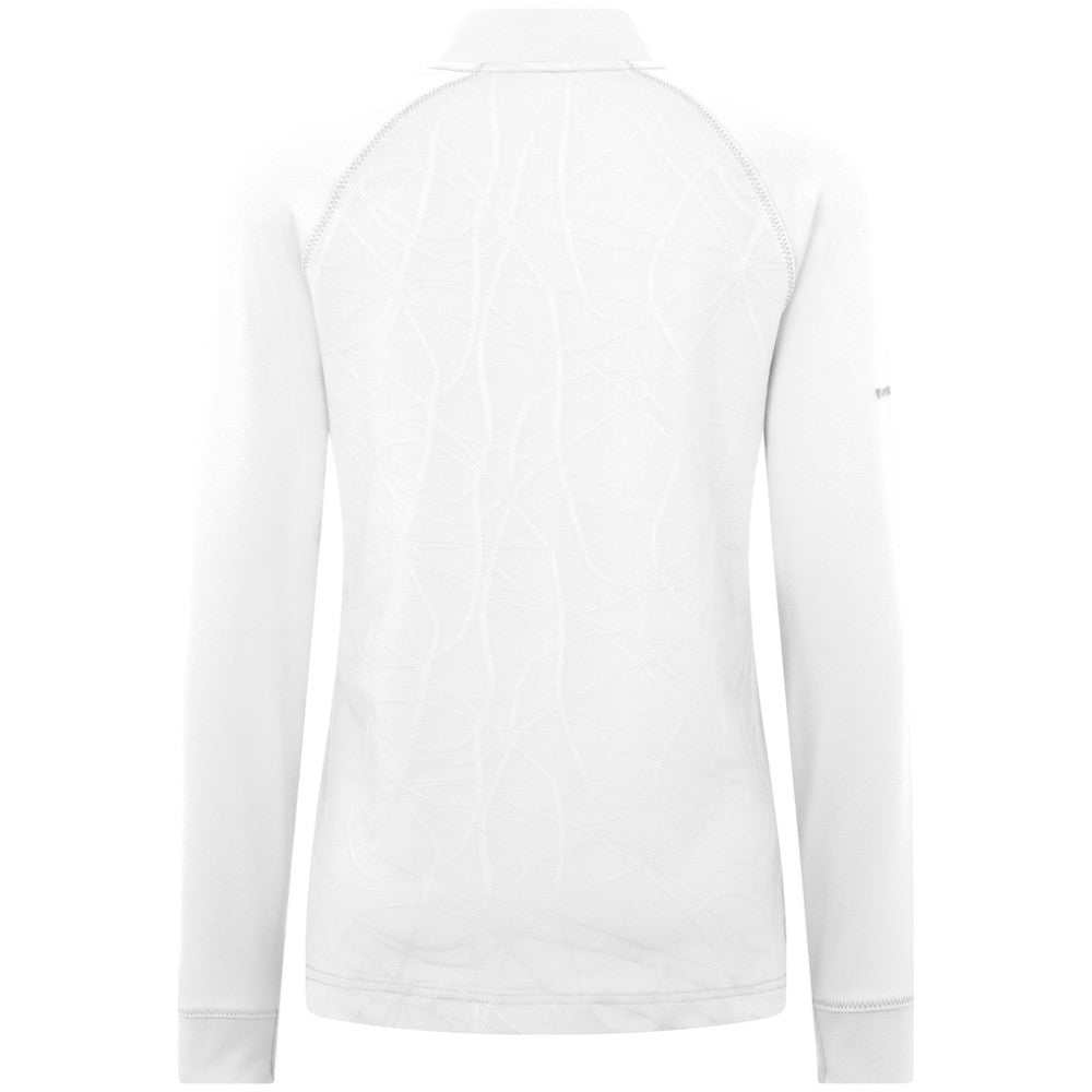 Carolina Hurricanes Levelwear Women's Amethyst Insignia Core Quarter-Zip Jacket - White | NHL discount