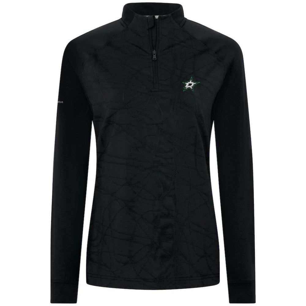 Dallas Stars Levelwear Women's Amethyst Insignia Core Quarter-Zip Jacket - Black | NHL discount
