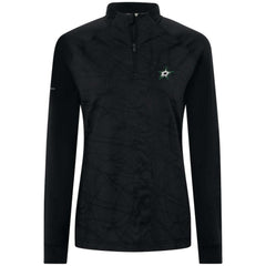 Dallas Stars Levelwear Women's Amethyst Insignia Core Quarter-Zip Jacket - Black | NHL discount