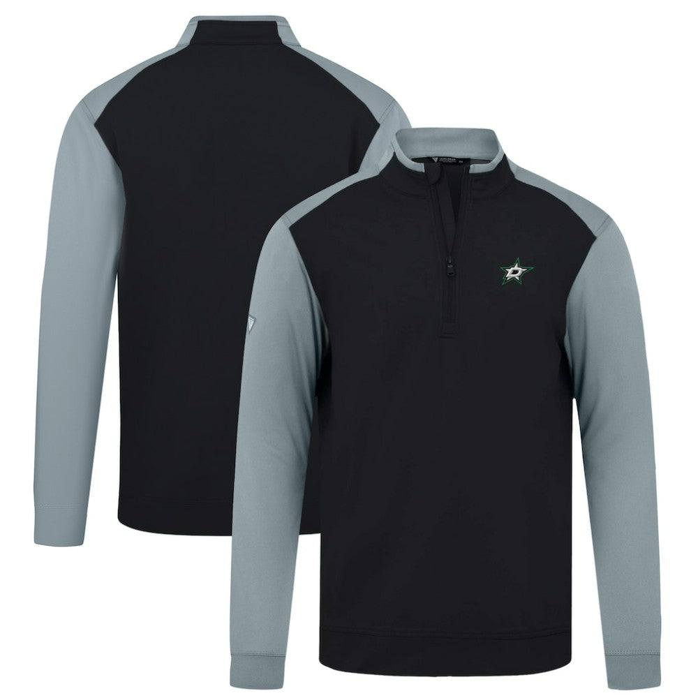 Dallas Stars Levelwear Bayou Insignia Core Quarter-Zip Pullover Top - Black | NHL on sale