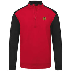 Chicago Blackhawks Levelwear Bayou Insignia Core Quarter-Zip Pullover Top - Red | NHL discount