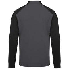Minnesota Wild Levelwear Bayou Insignia Core Quarter-Zip Pullover Top - Charcoal | NHL Clearance