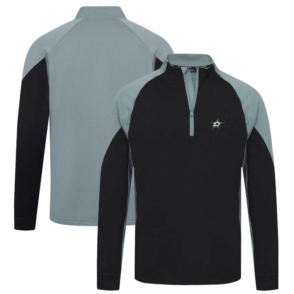 Dallas Stars Levelwear Cadet Insignia Core Quarter-Zip Pullover Top - Black | NHL discount
