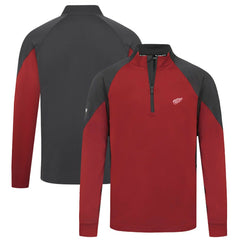 Detroit Red Wings Levelwear Cadet Insignia Core Quarter-Zip Pullover Top - Red | NHL sale