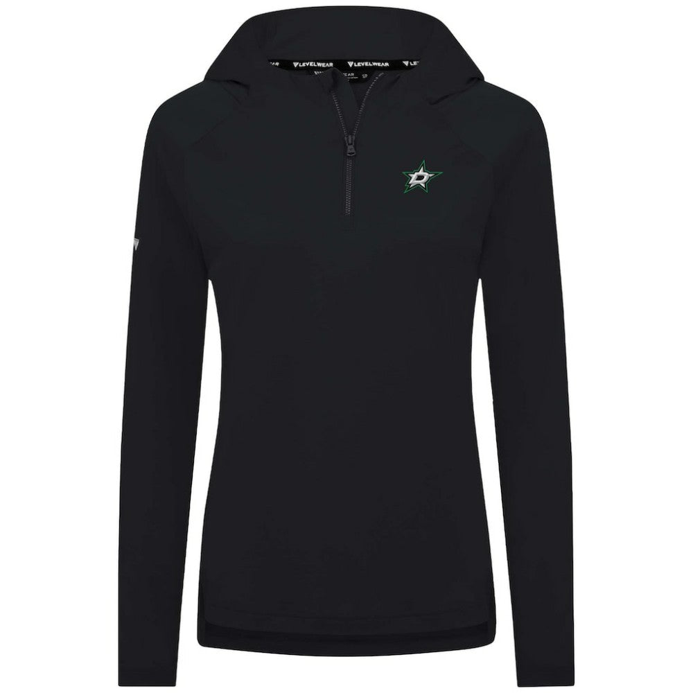 Dallas Stars Levelwear Women's Raven Insignia Core Quarter-Zip Jacket - Black | NHL discount