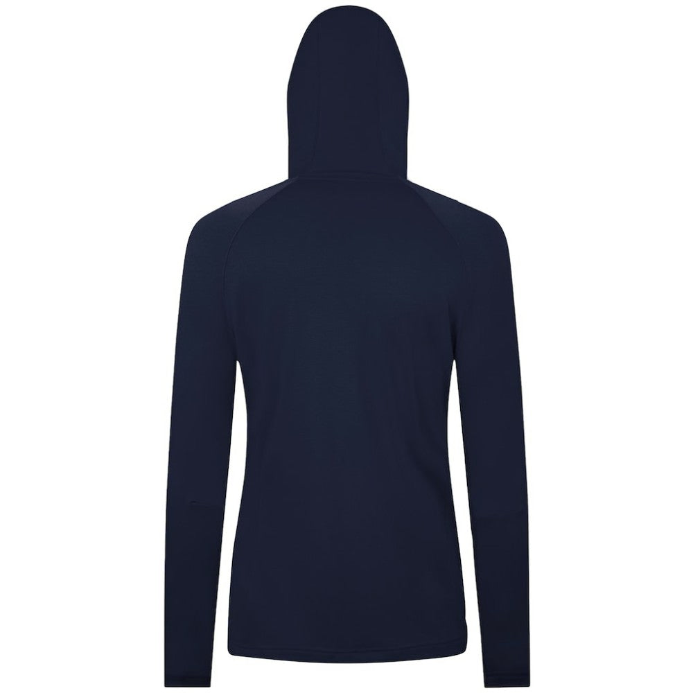 Winnipeg Jets Levelwear Women's Raven Insignia Core Quarter-Zip Jacket - Navy | NHL Lifestyle