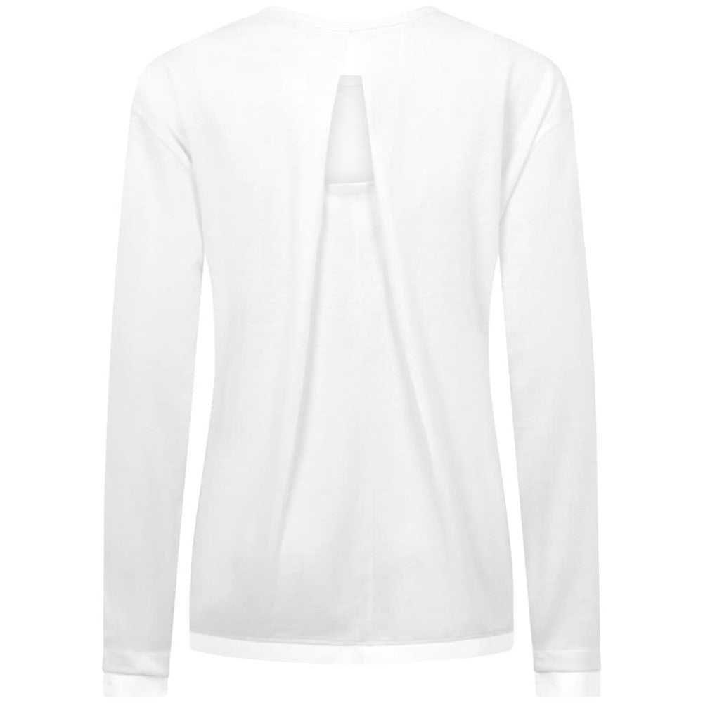 Dallas Stars Levelwear Women's Sequoia Primary Logo Long Sleeve T-Shirt - White | NHL discount