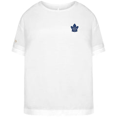 Toronto Maple Leafs Levelwear Women's Tulip Primary Logo T-Shirt - White | NHL near me