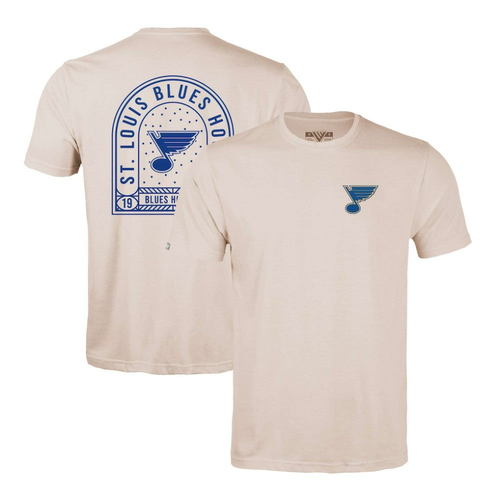 St. Louis Blues Levelwear Richmond Stained Glass T-Shirt - Khaki | NHL discount