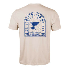 St. Louis Blues Levelwear Richmond Stained Glass T-Shirt - Khaki | NHL discount