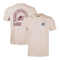 Colorado Avalanche Levelwear Richmond Stained Glass T-Shirt - Khaki | NHL sale
