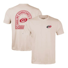 Carolina Hurricanes Levelwear Richmond Stained Glass T-Shirt - Khaki | NHL sale