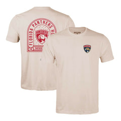 Florida Panthers Levelwear Richmond Stained Glass T-Shirt - Khaki | NHL sale