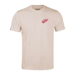 Detroit Red Wings Levelwear Richmond Stained Glass T-Shirt - Khaki | NHL near me