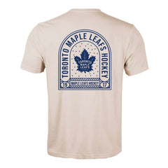 Toronto Maple Leafs Levelwear Richmond Stained Glass T-Shirt - Khaki | NHL Lifestyle