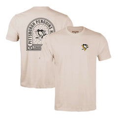 Pittsburgh Penguins Levelwear Richmond Stained Glass T-Shirt - Khaki | NHL near me