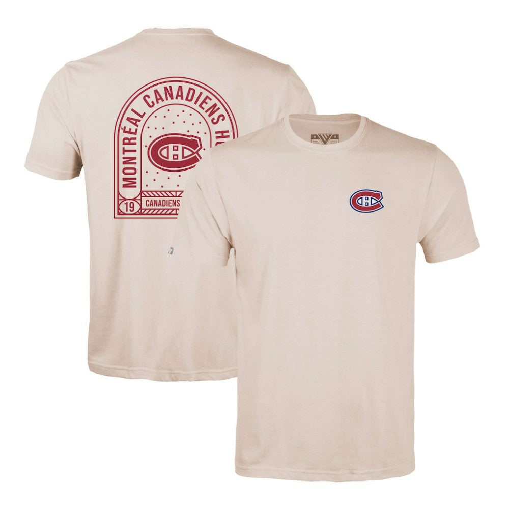 Montreal Canadiens Levelwear Richmond Stained Glass T-Shirt - Khaki | NHL online