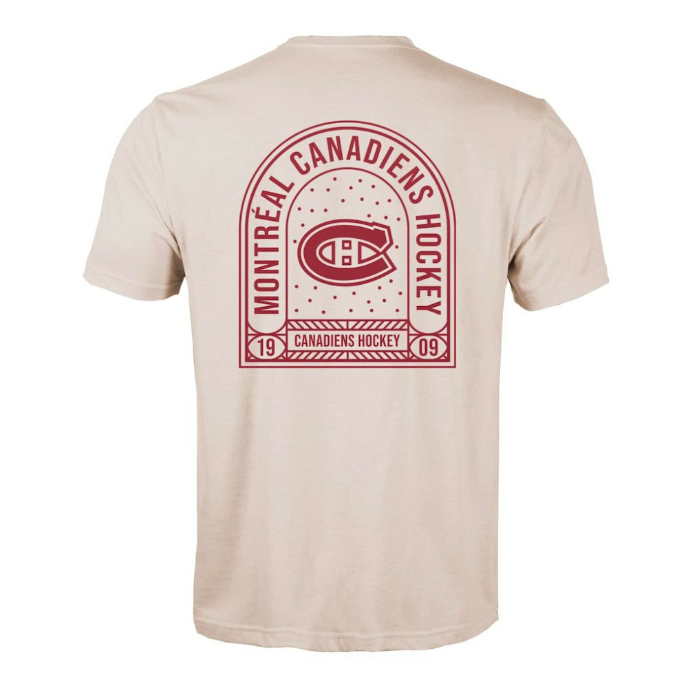 Montreal Canadiens Levelwear Richmond Stained Glass T-Shirt - Khaki | NHL online
