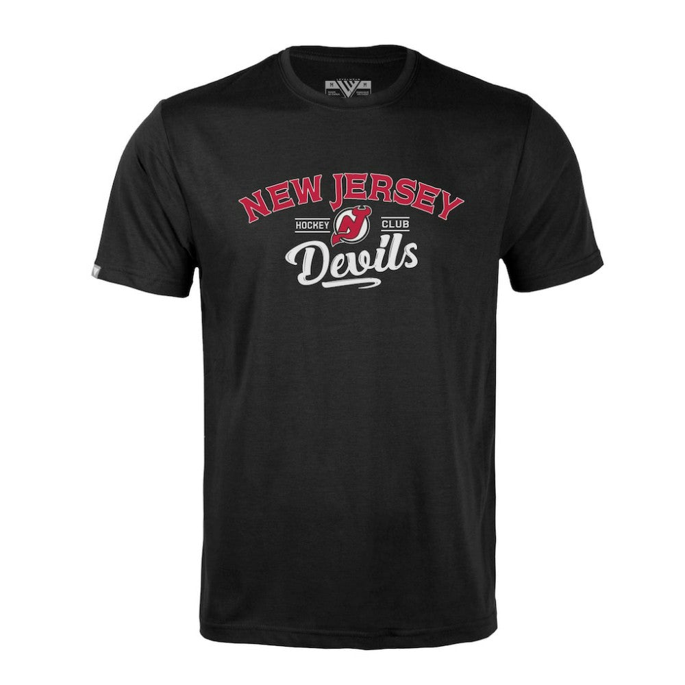New Jersey Devils Levelwear Richmond Ice Wall T-Shirt - Black | NHL near me