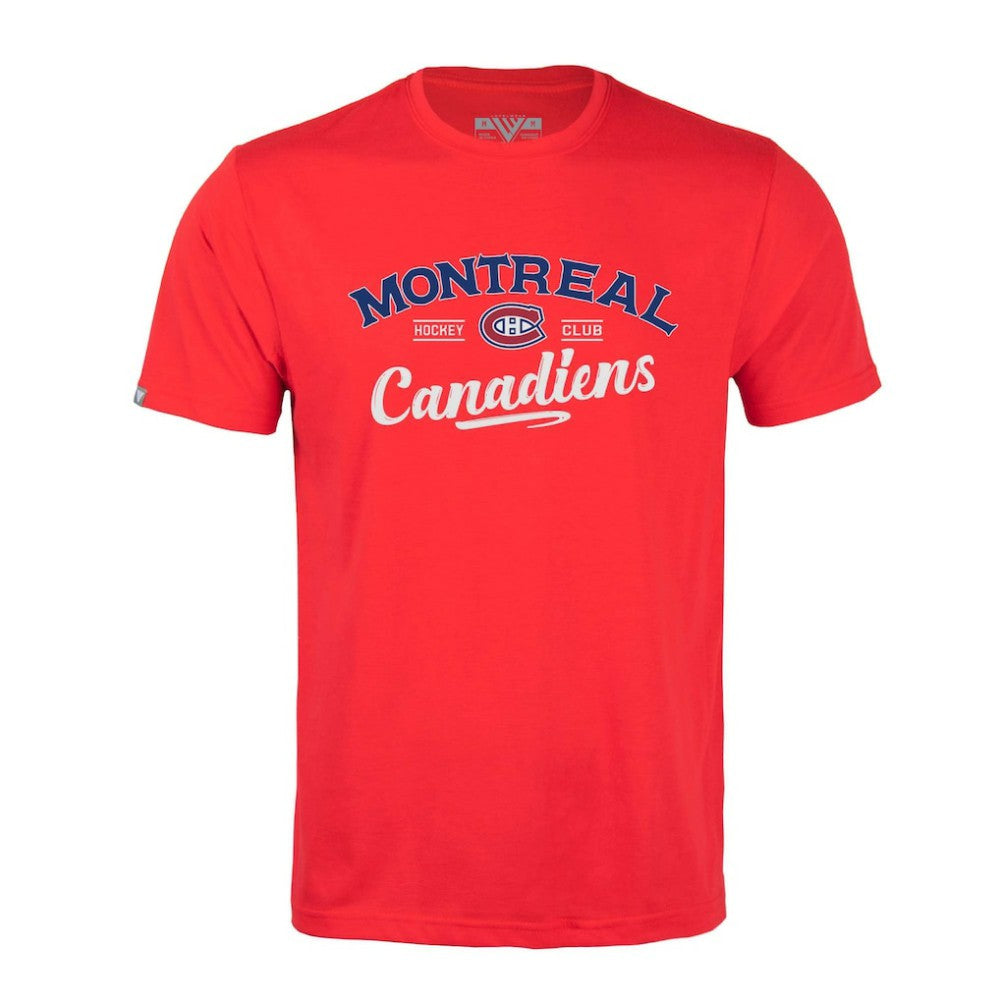 Montreal Canadiens Levelwear Richmond Ice Wall T-Shirt - Red | NHL Clearance