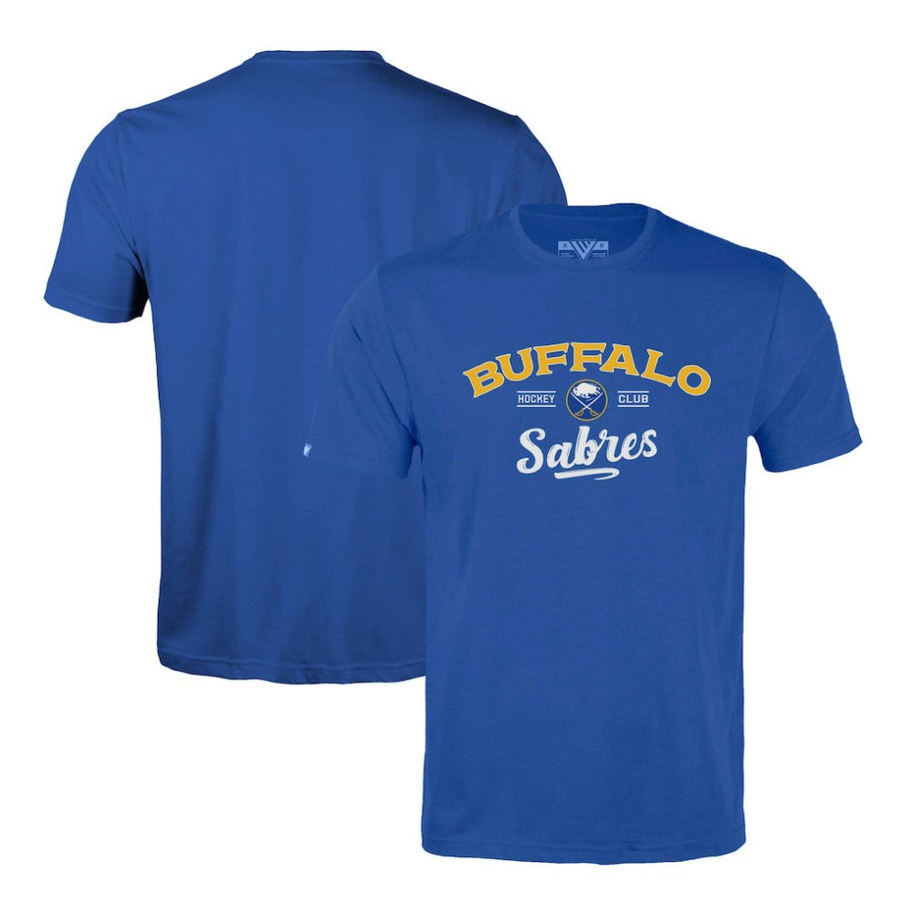 Buffalo Sabres Levelwear Richmond Ice Wall T-Shirt - Royal | NHL Clearance