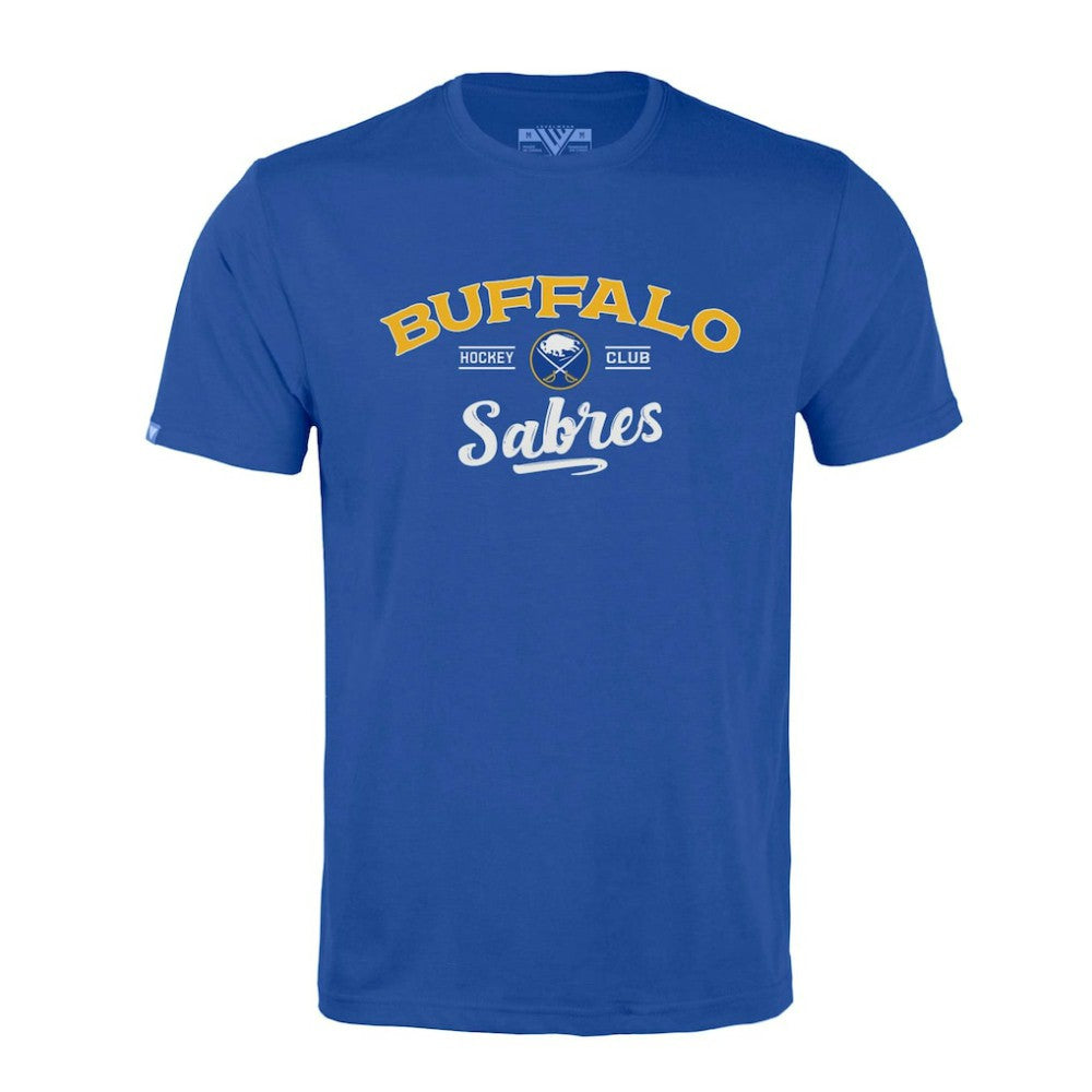 Buffalo Sabres Levelwear Richmond Ice Wall T-Shirt - Royal | NHL Clearance