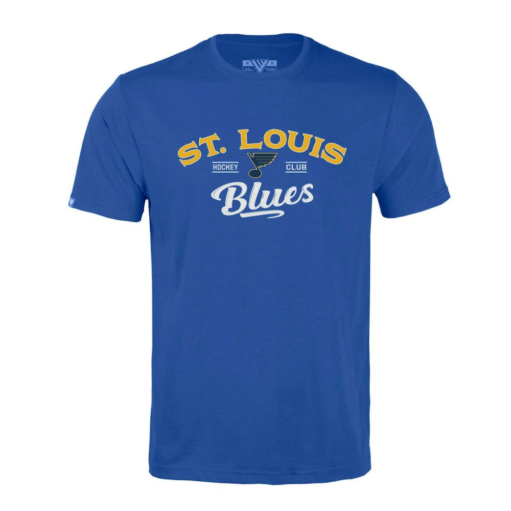 St. Louis Blues Levelwear Richmond Ice Wall T-Shirt - Blue | NHL near me