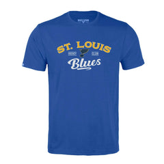 St. Louis Blues Levelwear Richmond Ice Wall T-Shirt - Blue | NHL near me