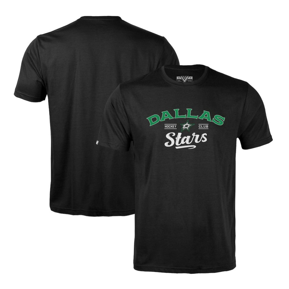 Dallas Stars Levelwear Richmond Ice Wall T-Shirt - Black | NHL sale
