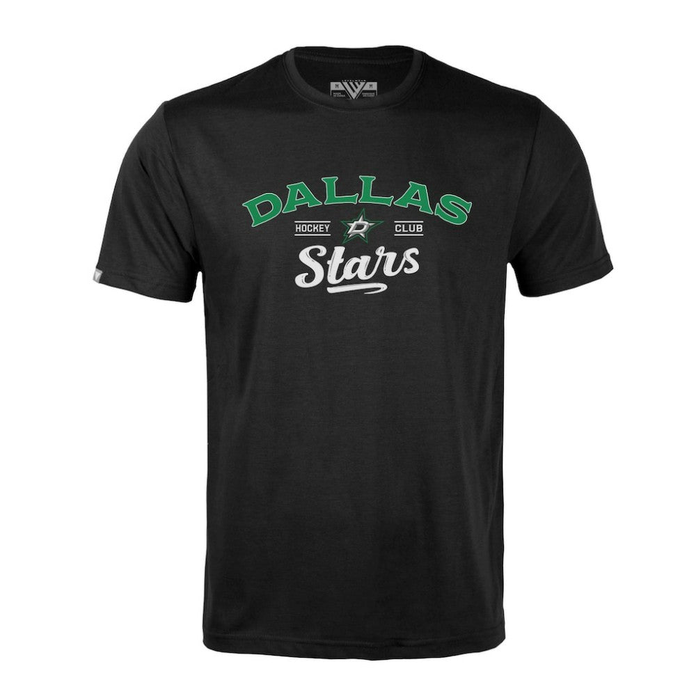 Dallas Stars Levelwear Richmond Ice Wall T-Shirt - Black | NHL sale