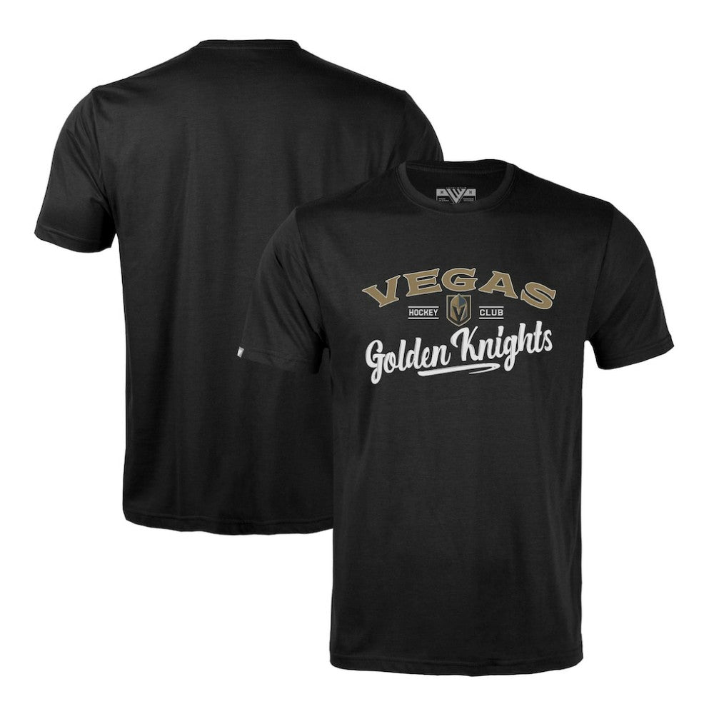 Vegas Golden Knights Levelwear Richmond Ice Wall T-Shirt - Black | NHL near me