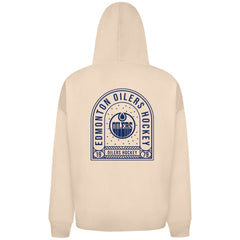 Edmonton Oilers Levelwear Uphill Stained Glass Full-Zip Hoodie Jacket - Khaki | NHL Clearance
