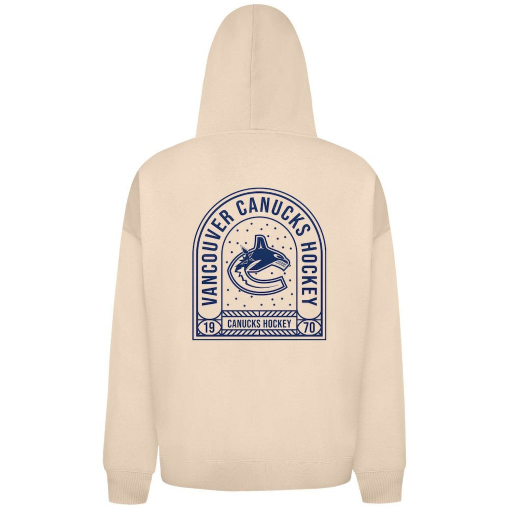 Vancouver Canucks Levelwear Uphill Stained Glass Full-Zip Hoodie Jacket - Khaki | NHL on sale