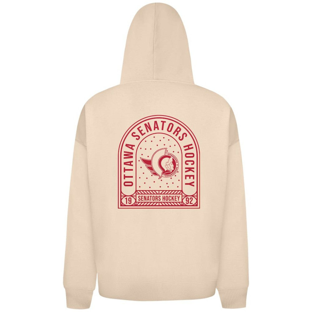 Ottawa Senators Levelwear Uphill Stained Glass Full-Zip Hoodie Jacket - Khaki | NHL discount