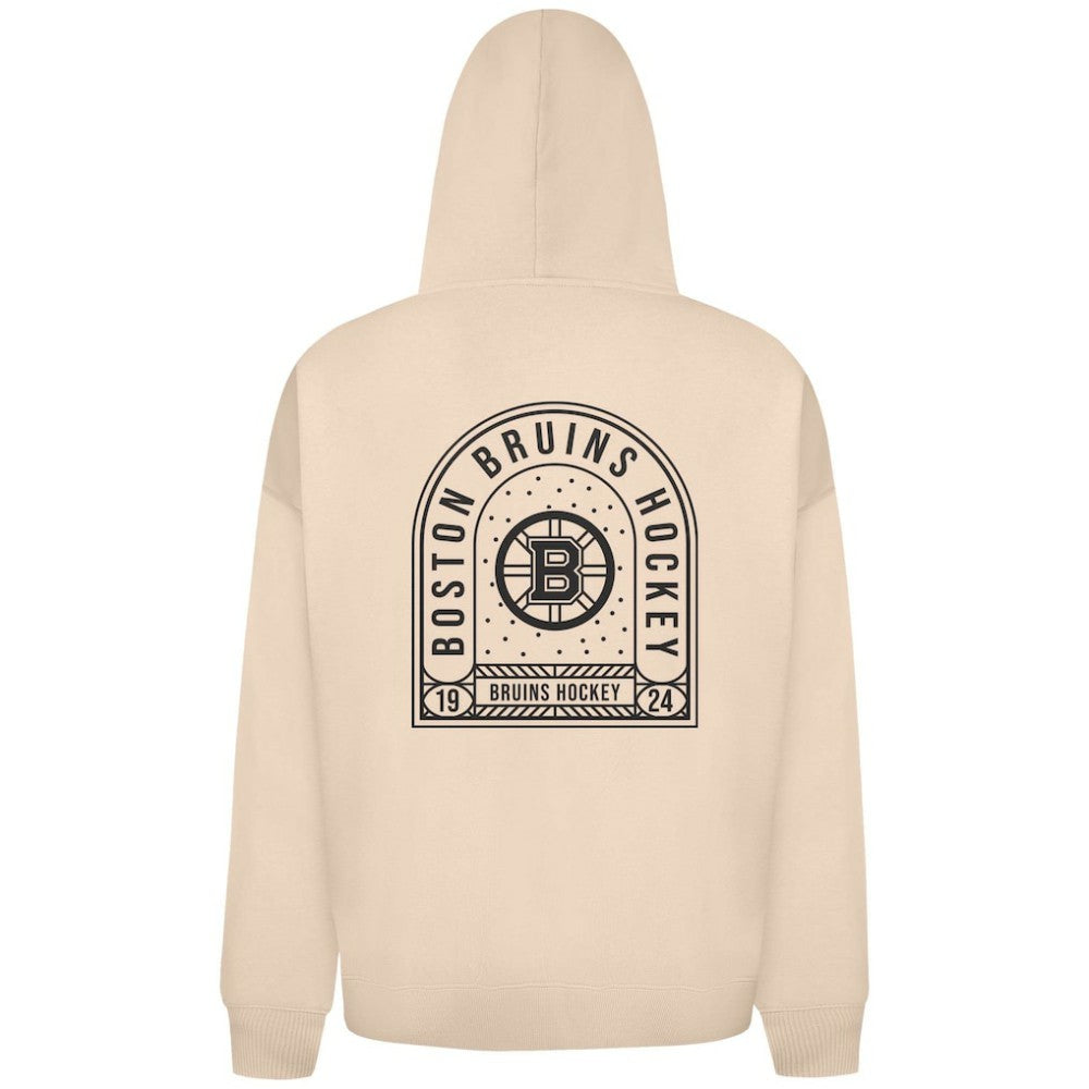 Boston Bruins Levelwear Uphill Stained Glass Full-Zip Hoodie Jacket - Khaki | NHL discount