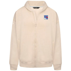 New York Rangers Levelwear Uphill Stained Glass Full-Zip Hoodie Jacket - Khaki | NHL sale