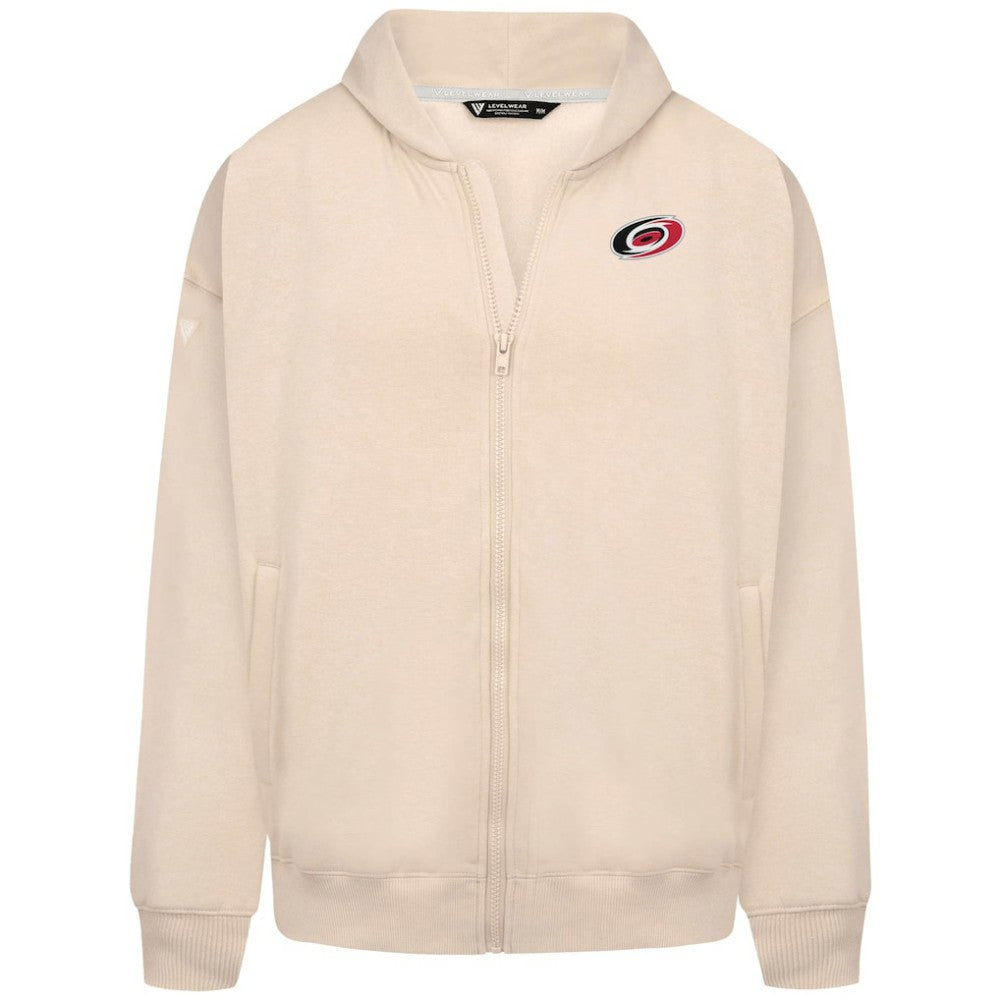 Carolina Hurricanes Levelwear Uphill Stained Glass Full-Zip Hoodie Jacket - Khaki | NHL on sale