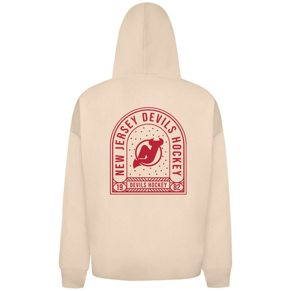 New Jersey Devils Levelwear Uphill Stained Glass Full-Zip Hoodie Jacket - Khaki | NHL near me