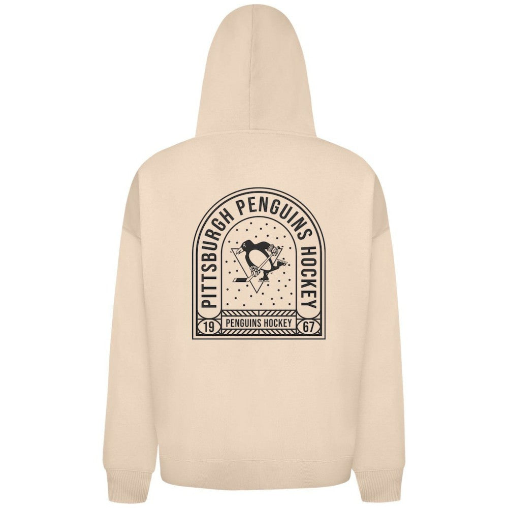 Pittsburgh Penguins Levelwear Uphill Stained Glass Full-Zip Hoodie Jacket - Khaki | NHL near me