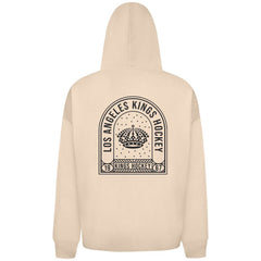 Los Angeles Kings Levelwear Uphill Stained Glass Full-Zip Hoodie Jacket - Khaki | NHL Clearance