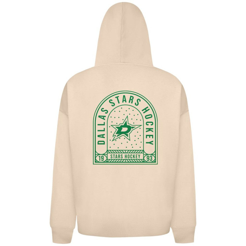 Dallas Stars Levelwear Uphill Stained Glass Full-Zip Hoodie Jacket - Khaki | NHL on sale