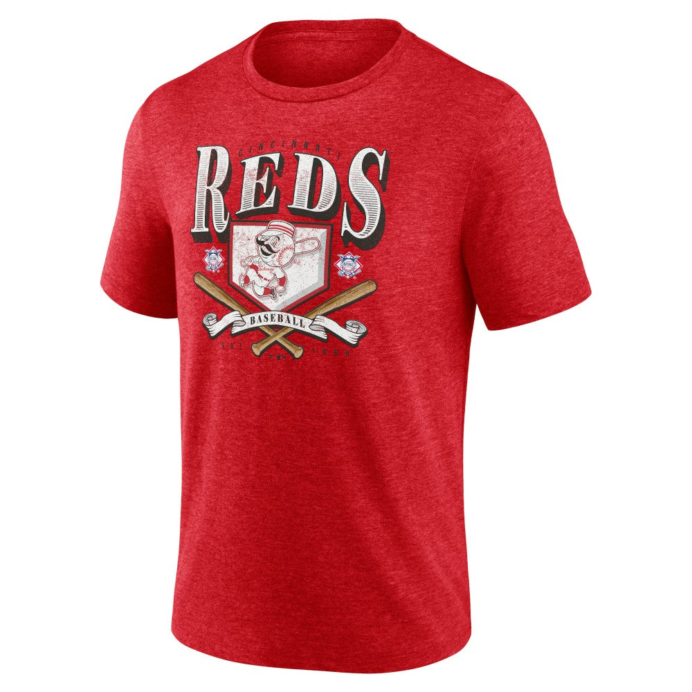 Cincinnati Reds Home Tri-Blend T-Shirt for sale